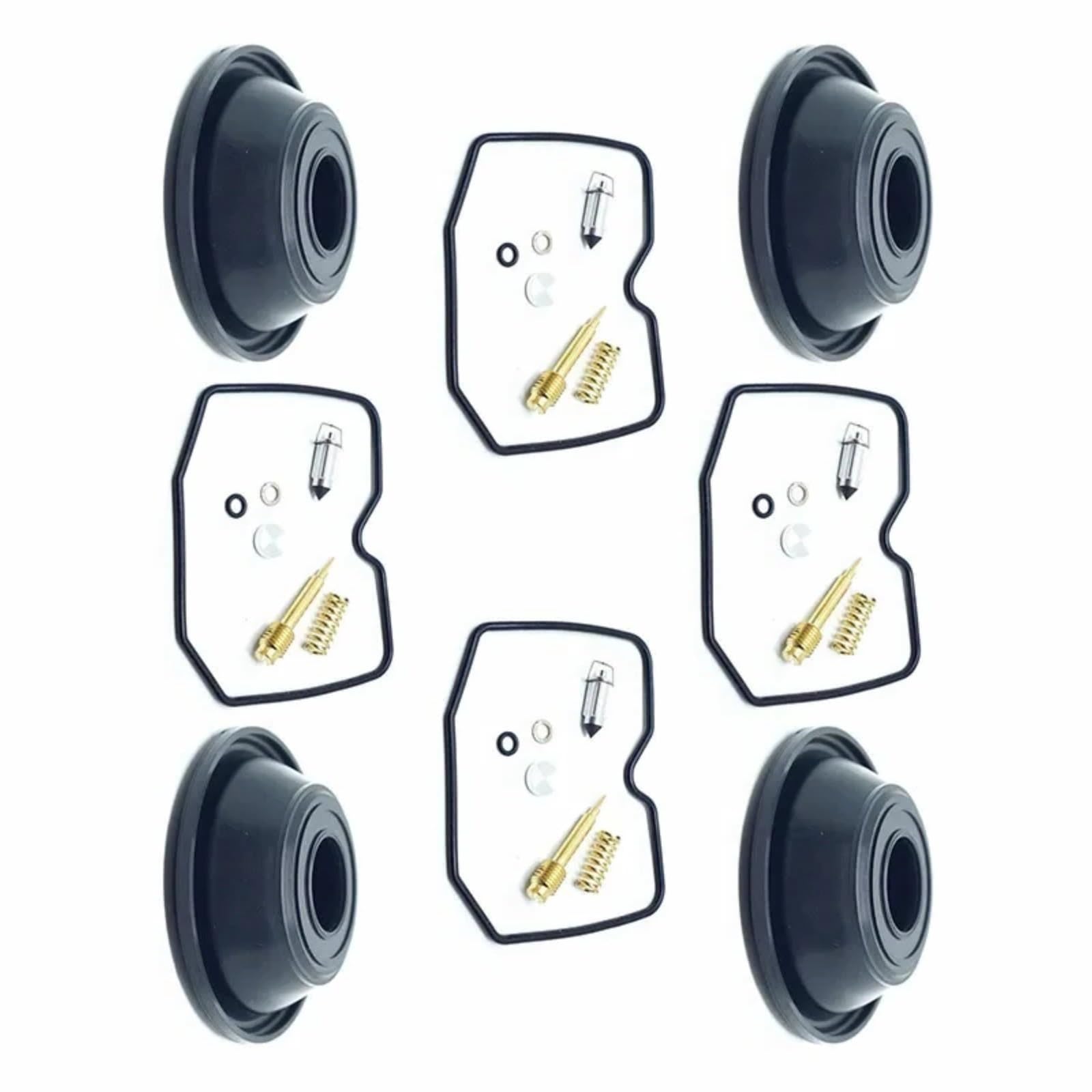 Guarnizioni Carburatore Kit Di Riparazione Carburatore Per Per ZRX1100 1999-2000 Per ZRX1200R 2004-2005 Carb Vuoto Membrane Guarnizioni Ricostruire Parti