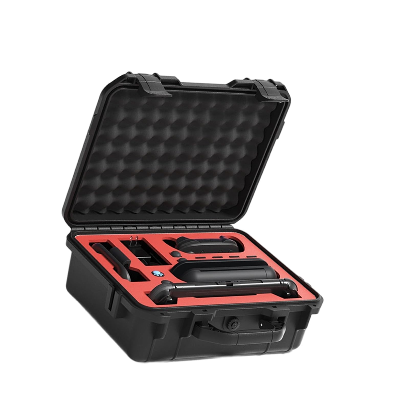CAZSTYK Shockproof Water-Resistant Carrying Case for SW2 Console with Customizable Compartments & Anti-Collision Padding Water Resistant Game Storage Box