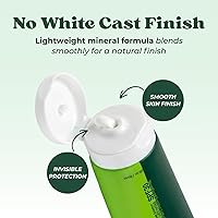 Vista 4 de TANRI Protector solar mineral SPF30; protector solar seguro para arrecifes para cara y cuerpo, óxido de zinc con cero yeso blanco, protector solar