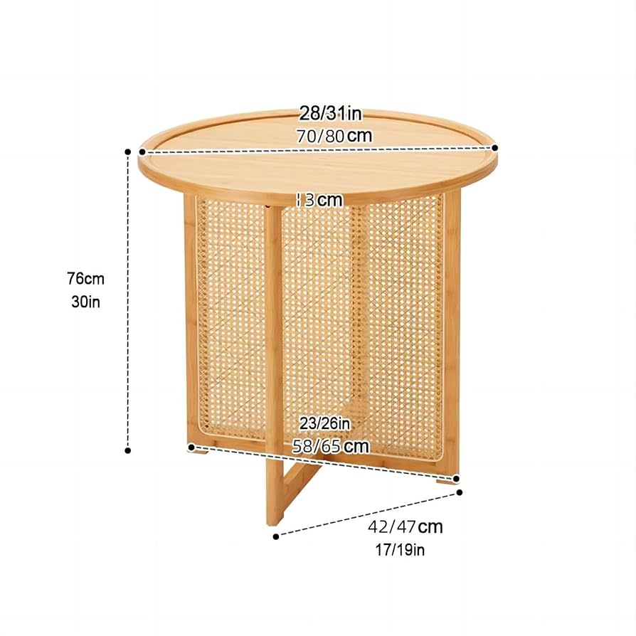 TIMDUミッドセンチュリーモダン 無垢材 ダイニング 小さな丸テーブル TIMDUミッドセンチュリーモダン 無垢材 ダイニング 小さな丸