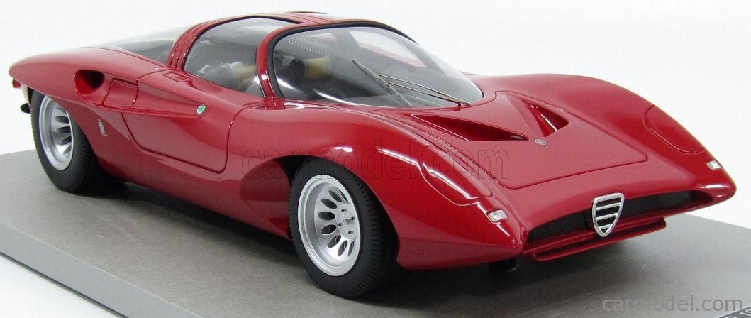 Amazon | アルファロメオ 33.2 ピニンファリーナ ミニカー 1/18