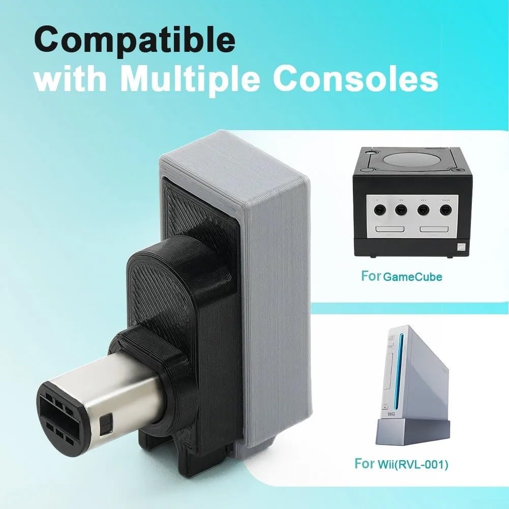 WavePhoenix Récepteur sans fil pour manette sans fil GameCube pour récepteur sans fil Wii pour GameCube et pour Wii (Orange)
