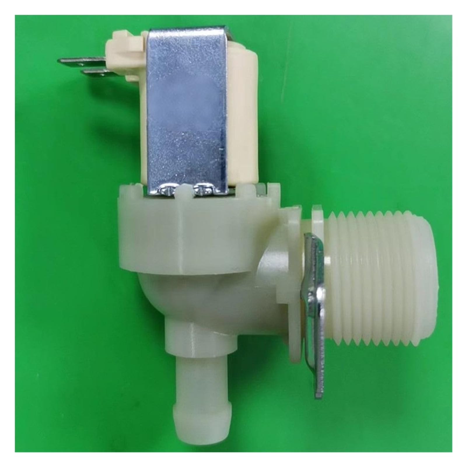 Électrovanne d'eau double pour lave-vaisselle avec filetage 3/4" mâle
