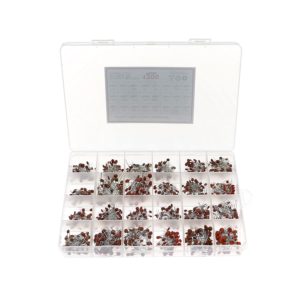 Composants condensateurs en céramique 50V pour prototypage et micro-informatique