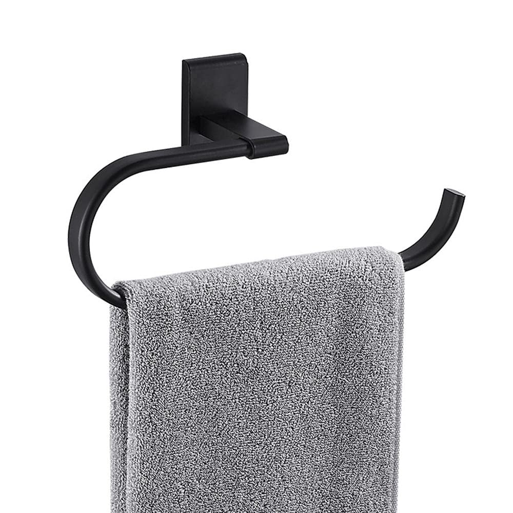 Porte-serviettes sans perçage pour éviter de trouer le carrelage de la cuisine