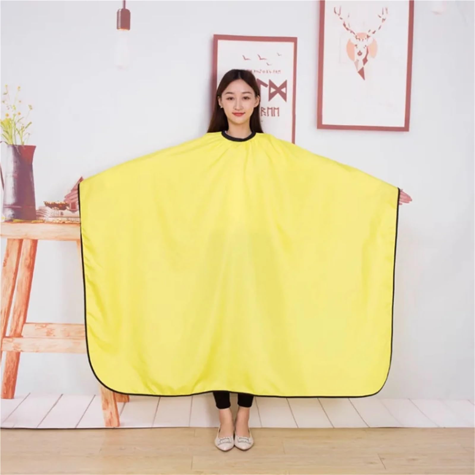 3 stücke Haar Schneiden Cape Pro Salon Friseur Tuch Kleid Barber Wasserdichte Schürze Haarschnitt Capes Für Salon Haarschneiden Friseur