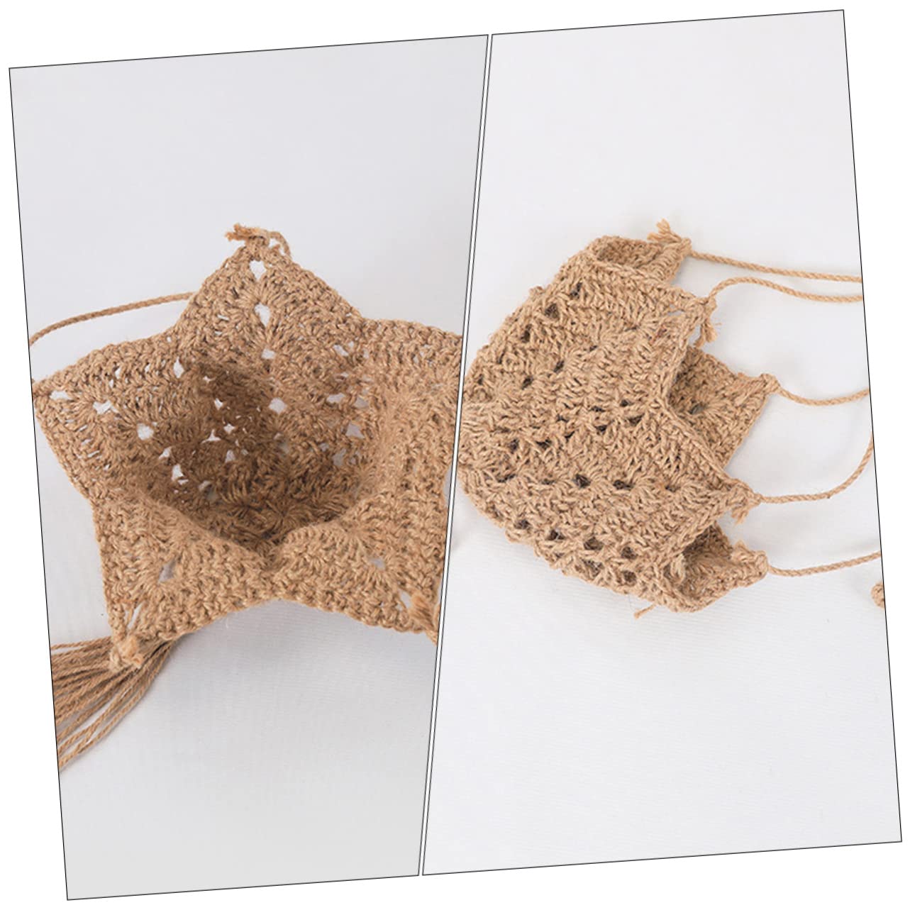 YARNOW Lot De 2 Suspensions pour Plantes Dintérieur en Macramé Robustes Et Tissées pour Décoration Dintérieur Et De Jardin