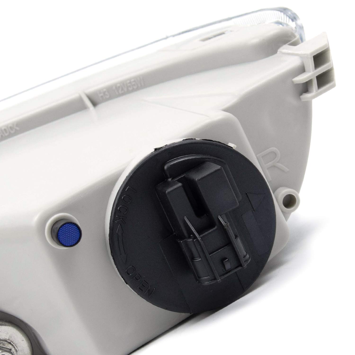 RP Remarkable Power, Fog Lights for 2003-2004 Corolla Bumper Lamps with Halogen bulb& Wiring Harness Kit OE Style Clear Lens Fog Light Assemblies FL7004