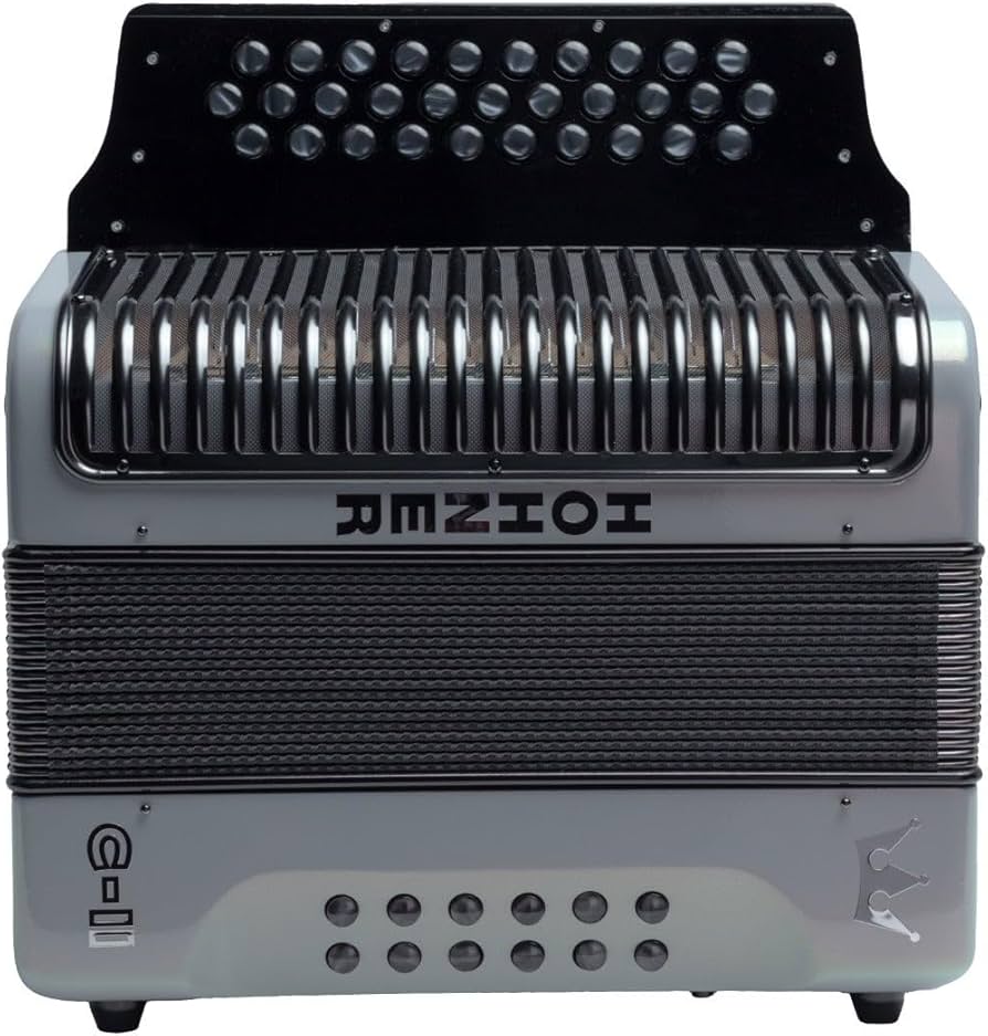Amazon.com: Hohner Corona C-II GCF Accordion Silver Rainbow (SVRB