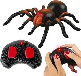 Brinquedo Aranha Controle Remoto Tarântula Infravermelho C/Luz - Castela