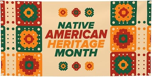 Miniatura 94 de Telones de fondo del mes de la herencia de los nativos americanos para fiestas de vacaciones, fondo de fotografía para interiores y exteriores, Negro