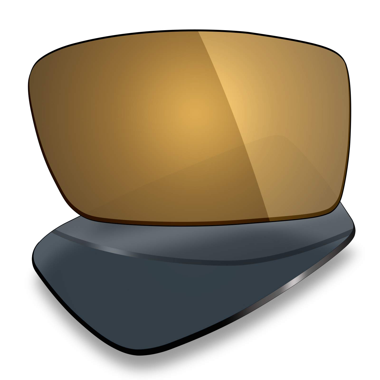 Mryok Men's Polarized - Bronze Gold Polarized Replacet Lenses For Oakley Gascan - Bronze Gold