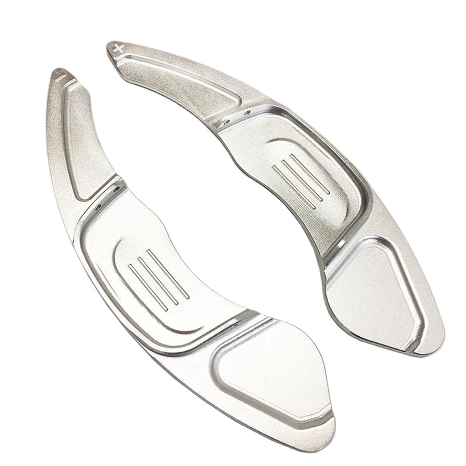 Bvfsxhs Silver Car Steering Wheel Shift Paddle Extension Accessories For Golf Mk7 Mk7.5 2015-2019 Car Sport Shift Paddles Gear Lever(Silver)