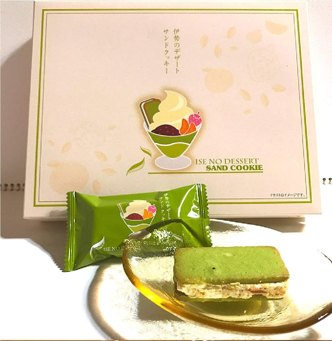 三重県限定 伊勢土産 伊勢のデザートサンドクッキー ISE NO DESSERT SAND COOKIE 準チョコレート菓子 サンドクッキー 6個入