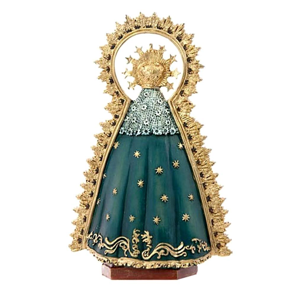 Madonna di Regla Immagine Figura 18 Centimetri. Chipiona Protettore Arredamento Resina di Base