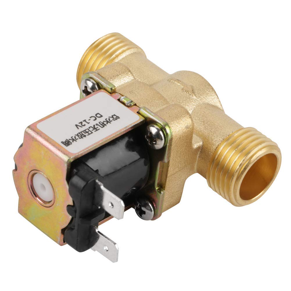 Jeffergarden Vanne électromagnétique En Plastique DC12V OD12mm