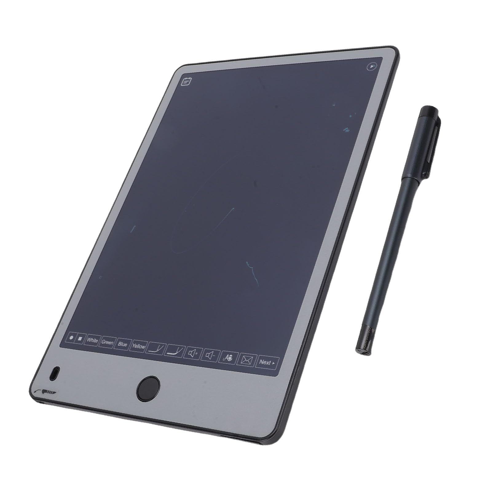 Digitaler Smart Pen und Schreibtablett Set, 30,5 cm (12 Zoll) | Smart Sync Stift Elektronisches Schreibtablett Mit OCR Texterkennung für Android Digitales Notizbuch für Zeichnungen Notizen