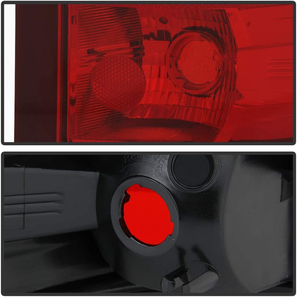 ACANII - For 2007-2013 Chevy Silverado 1500 2500HD 3500HD Pickup Truck Tail Lights Lamps Assembly Driver & Passenger