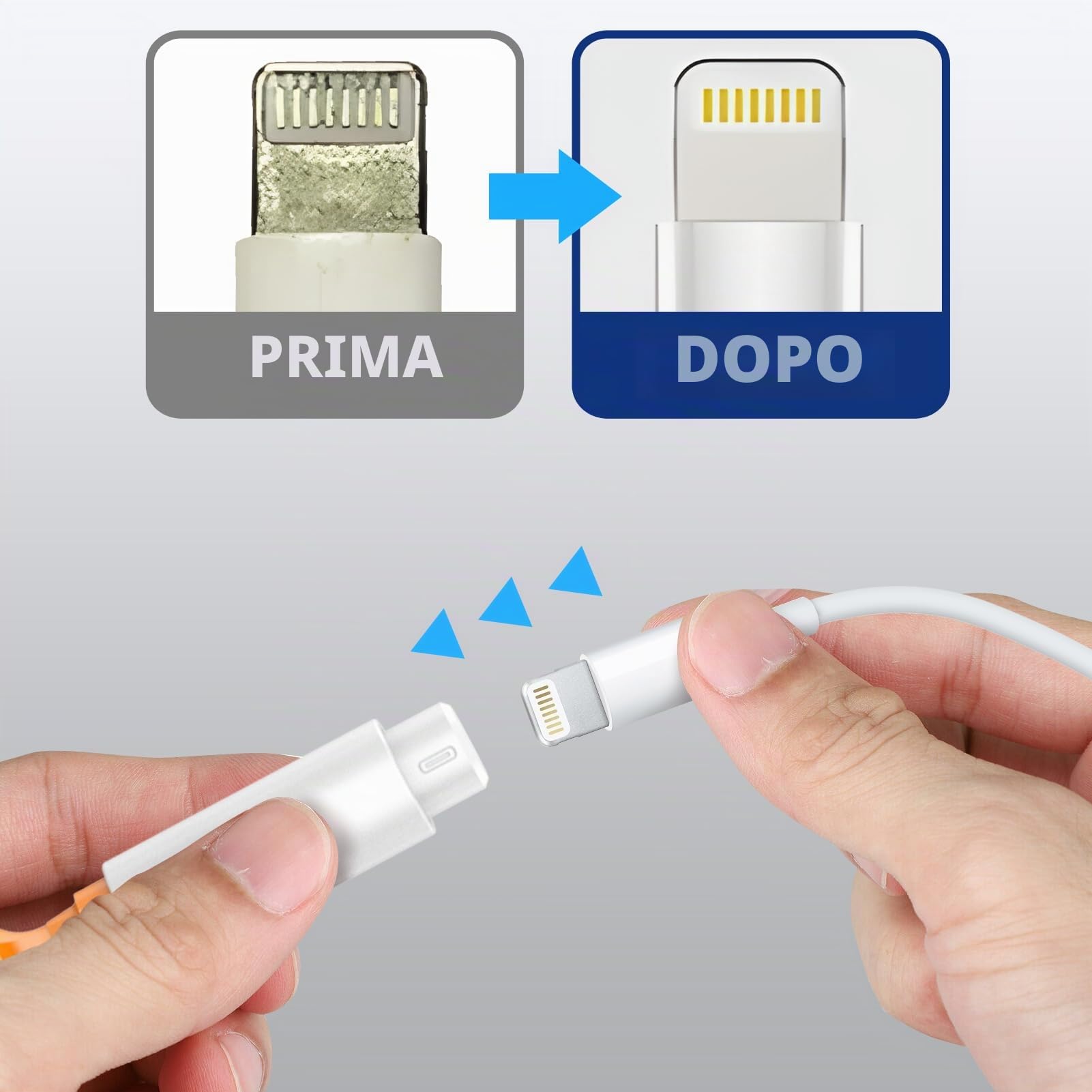 Kit Di Pulizia Per IPhone E AirPods – Strumenti Per Porta Di Ricarica, Altoparlanti E Custodia – Con Gioco Antistress