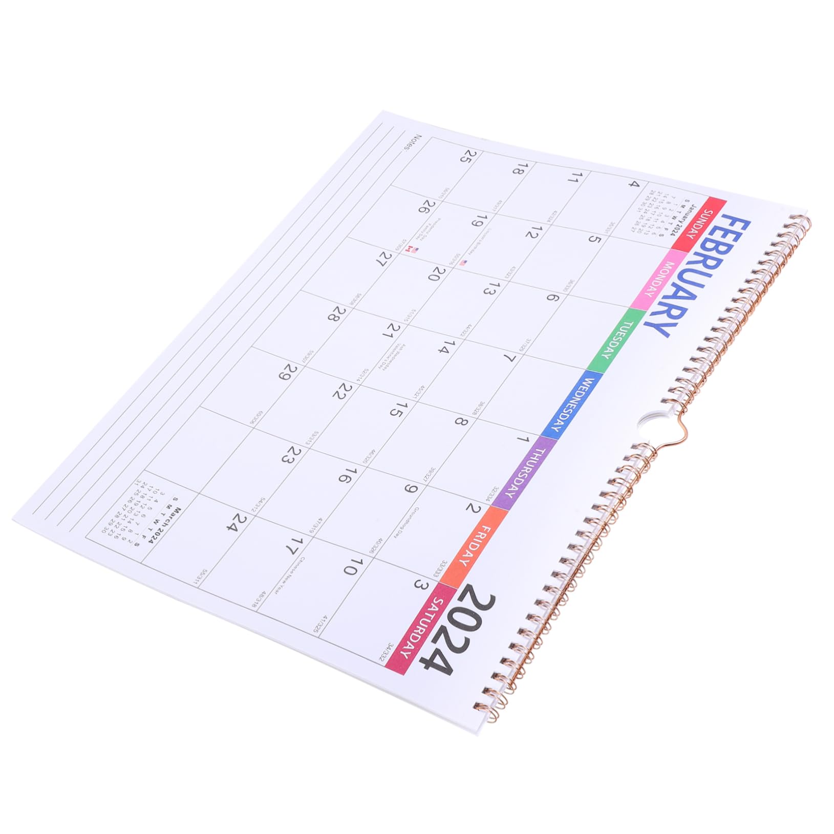 STOBOK 2stücke Monatlicher Wandkalender Einfacher Und Praktischer Hängekalender Für Zuhause Countdown- Für Und Tägliche Nutzung