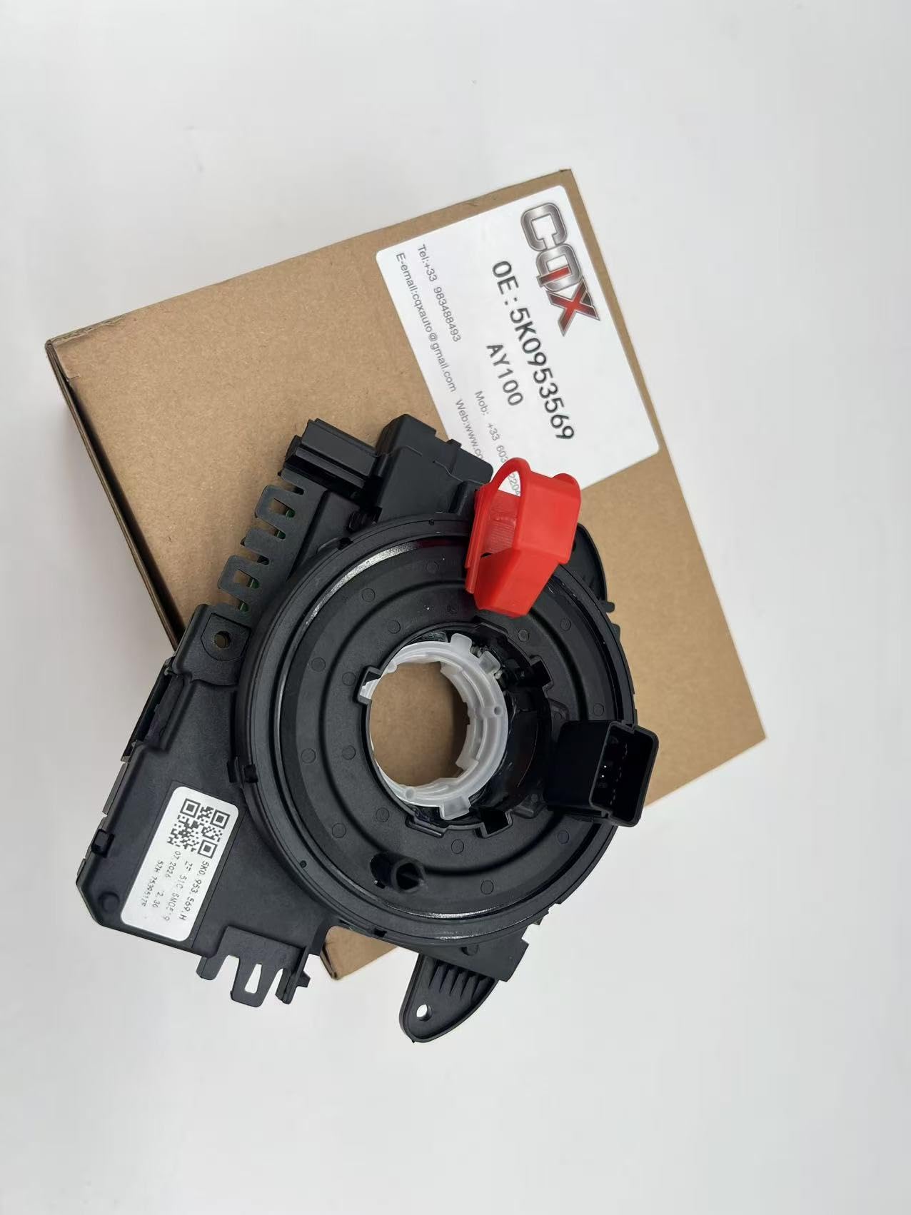 CQX Capteur d'angle de braquage 5K0953569Al 5K0953569H Capteur de Position du Volant Capteur d'angle de braquage Pièces de Rechange Automobiles Accessoires