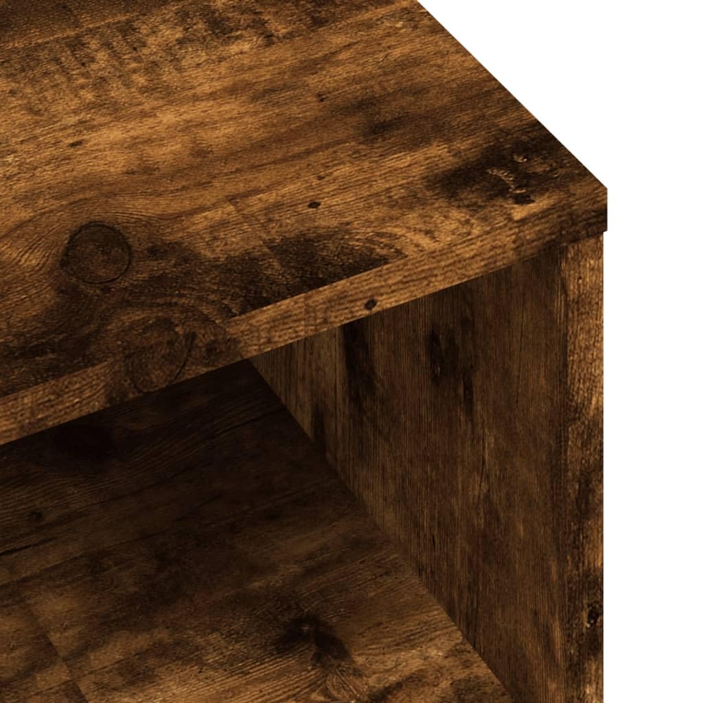 Mobile TV in legno di rovere affumicato, 80 x 40 x 40 cm