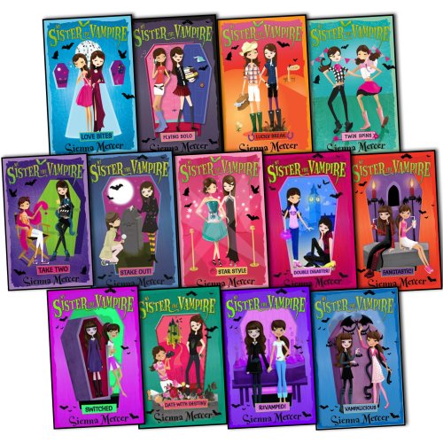 My Sister the Vampire 13 Books Collection Pack Set RRP: £77.87 (Switched, Fangtastic!, Revamped!, Vampalicious, Take Two, Love Bites, Lucky Break, Star Style, Twin Spins, Date with Destiny, Flying Solo, Stake Out!, Double Disaster!)