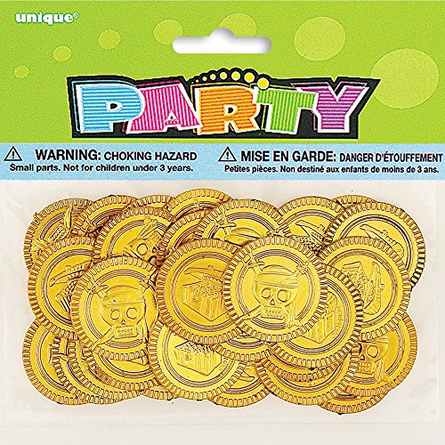 Preisvergleich Produktbild PARTYGRAM 86259 30 GOLDMÜNZEN Piraten
