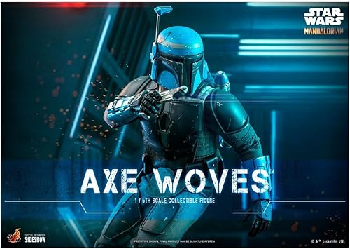 Hot Toys Star Wars The Mandalorian - Figura coleccionable de la serie Television Masterpiece Hacha Woves escala 16 de 12 pulgadas