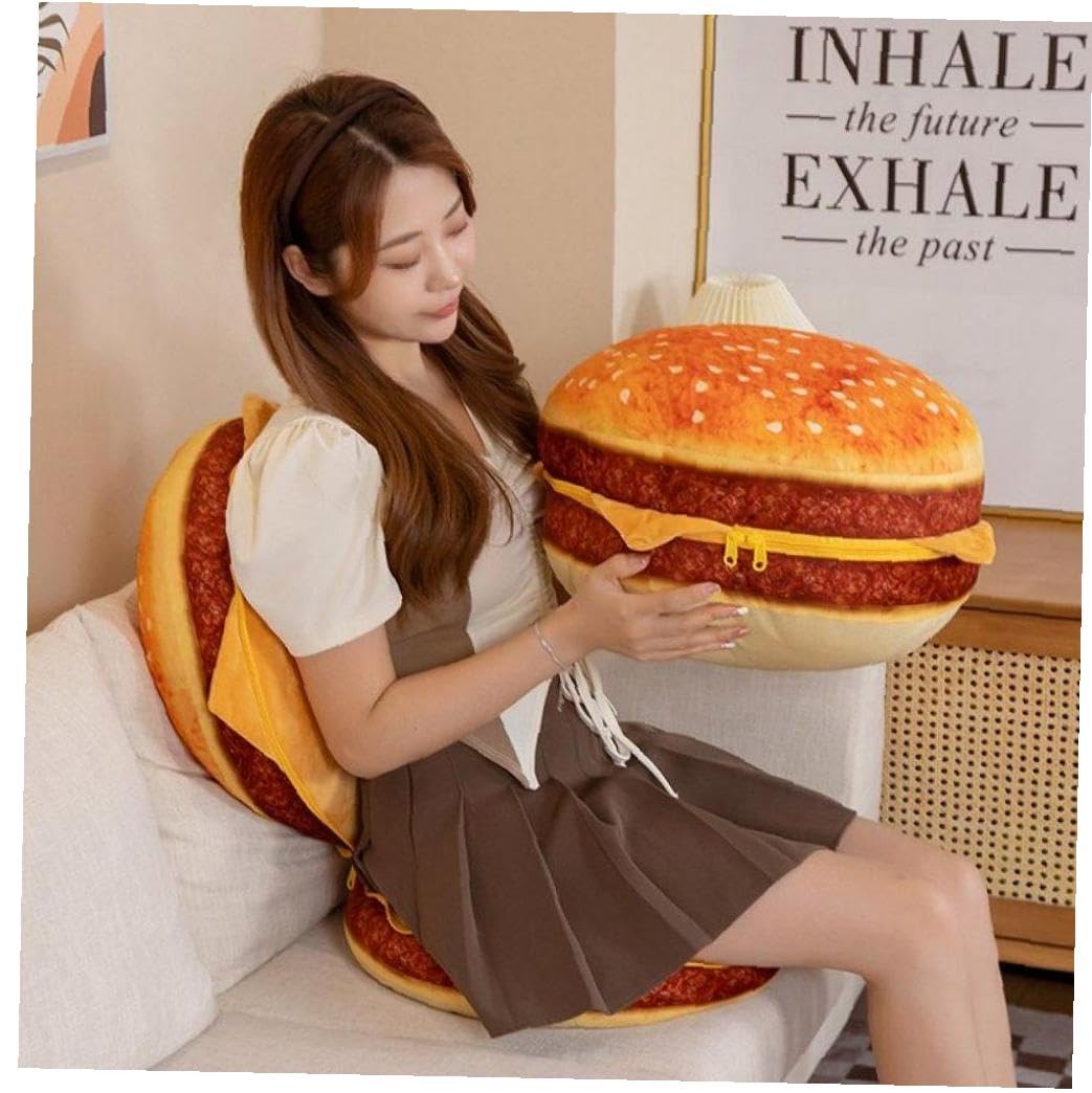 Amazon.co.jp: 面白い ハンバーガー ぬいぐるみ 食品 ブレッド