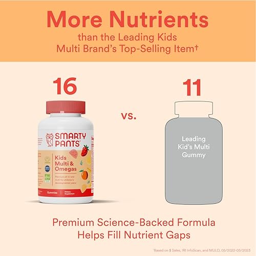 Miniatura 4 de Vitaminas de gomitas para niños SmartyPants KC120 Niños Children 1 1
