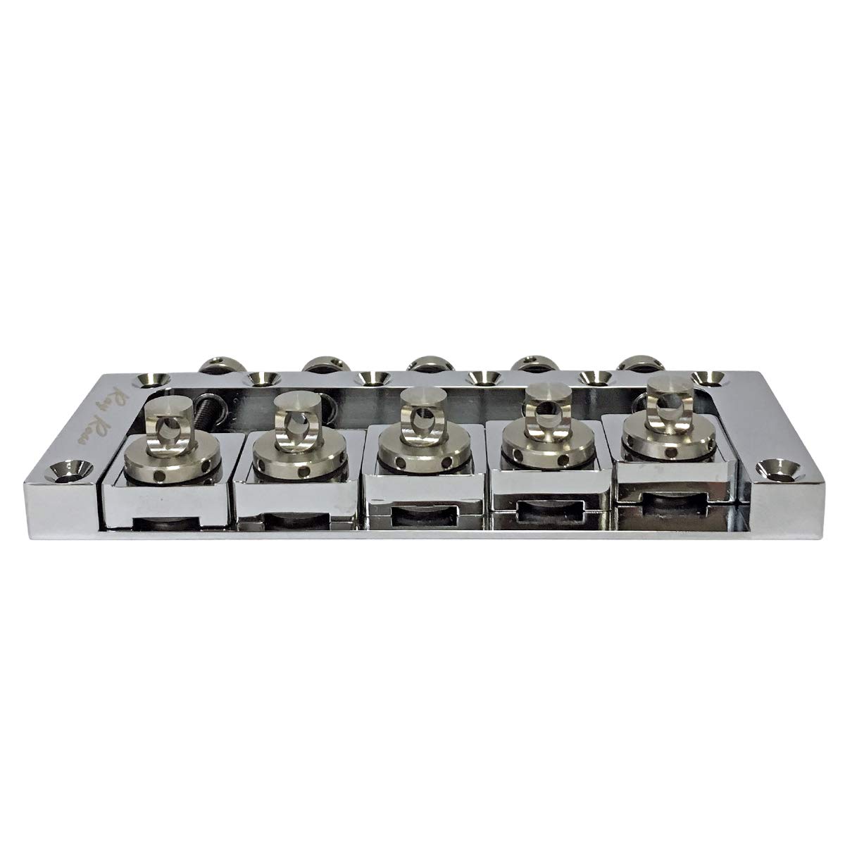FLOYD ROSE RAY ROSS 5-STRING BASS BRIDGE 17MM CHROME - Image 2