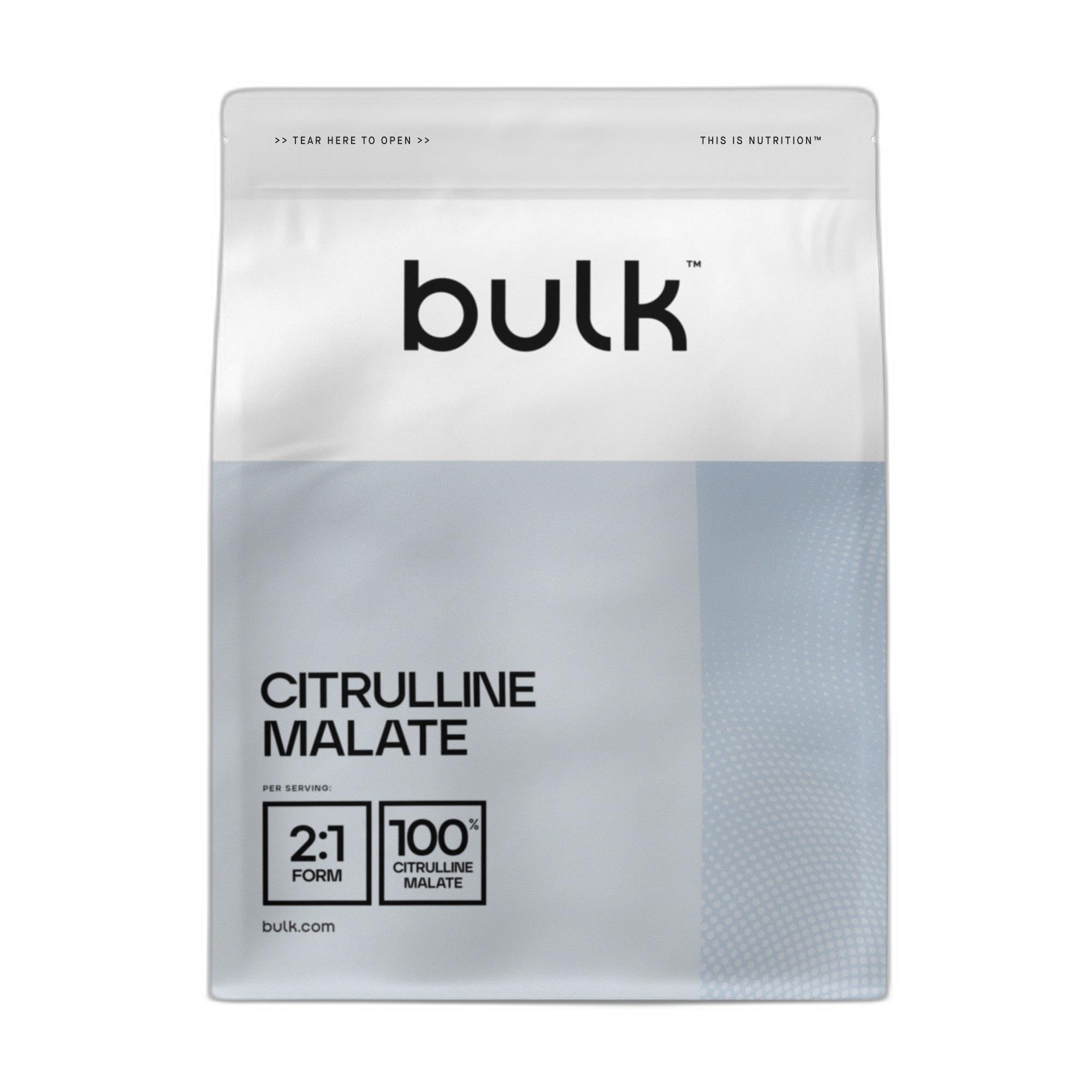 Bulk Citrulline Malate Powder, 500 G, 166 Servings, Packaging May Vary