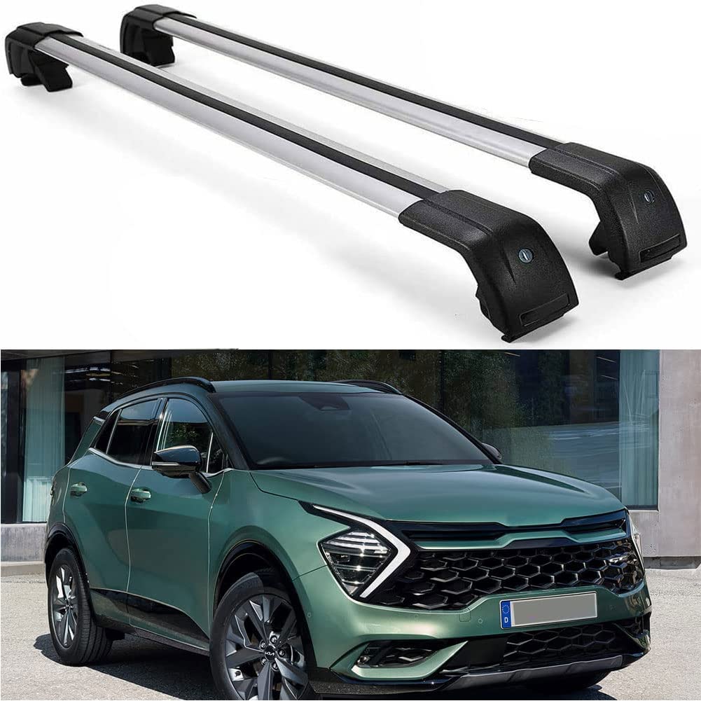 Bagażnik dachowy do samochodu Poprzeczki poprzeczne, Auto poprzeczka Szyny nośne Bagażnik dachowy Top Racks Aluminiowy rowerowy bagażnik dachowy Akcesoria do bagażników