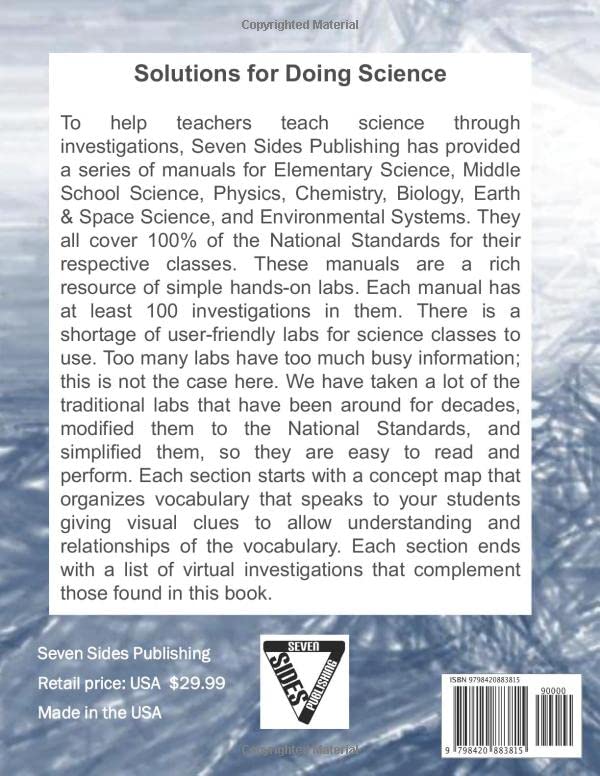 Simple Middle School Life Science Investigations: With Concept Maps and Virtual Investigations Guide (Simple Investigations) - Image 2