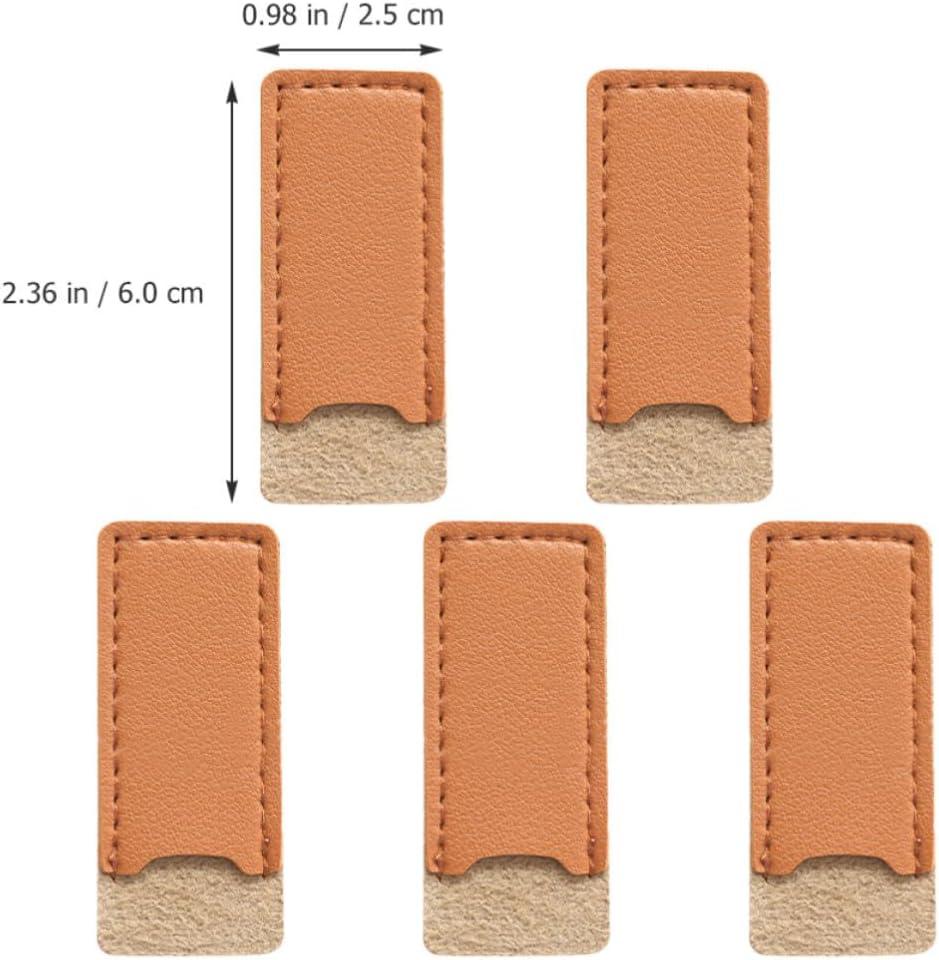 Leather Scissors Cover Protector Lightweight 5pcs, for Sewing Crafts image 2