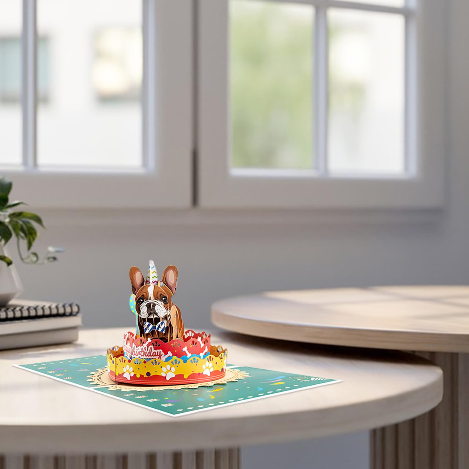 3d Birthday Card Dog 3d Birthday Pop Up Card Cute | Desertcart UAE