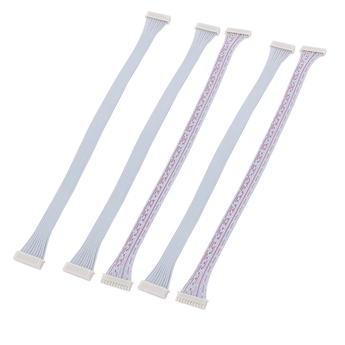 5Pcs Dual Audio & Video Accessories End XH2.54 10Pin Female Connector Cable 30cm Length w Connectors & Adapters Pin Header