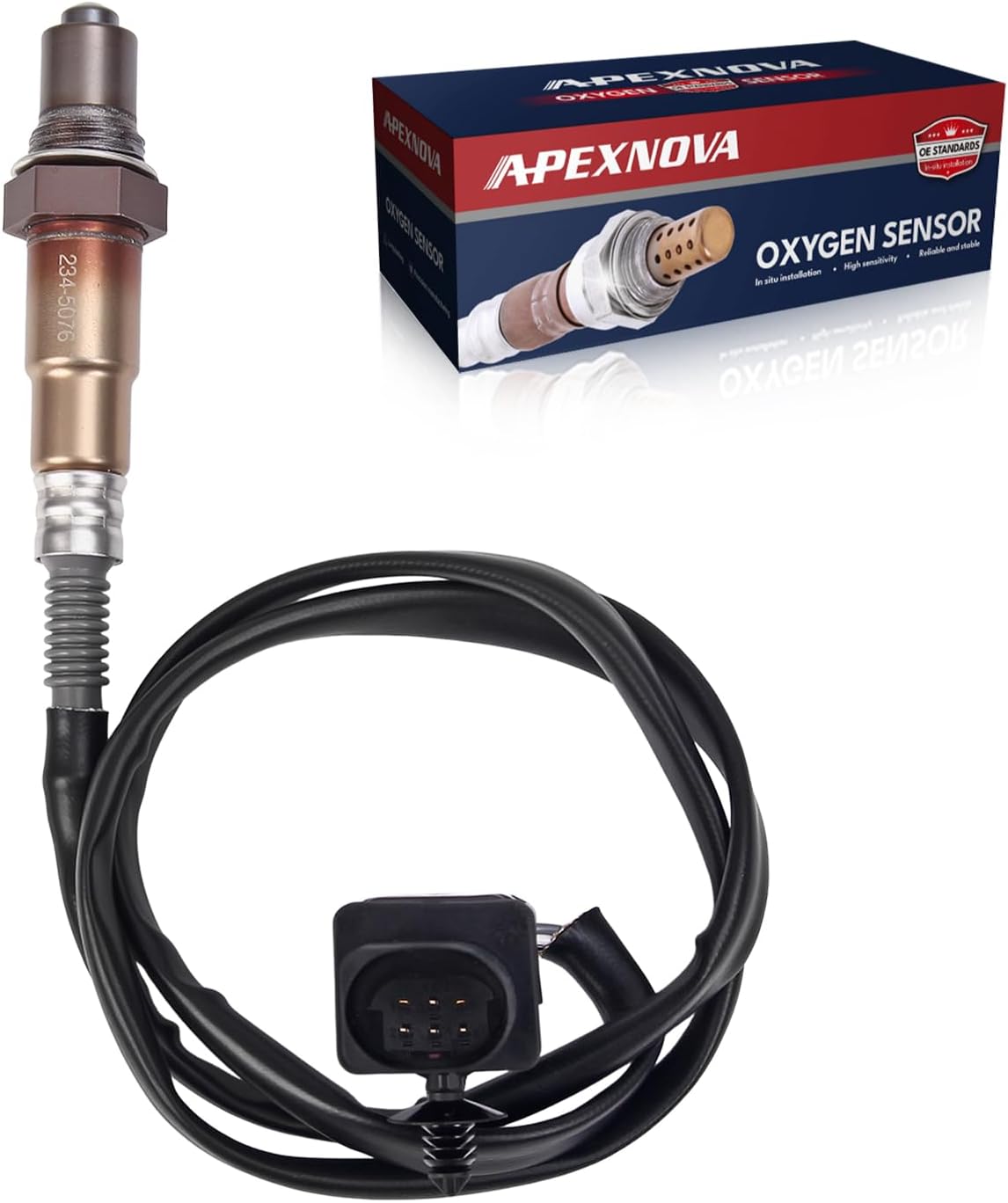 A-PEXNOVA 1PC O2 Oxygen Sensor Upstream Compatible with Ford for F150 3.5L 2011-2016, for F150 5.0L 2012-2014, for F150 6.2L 2012-2015