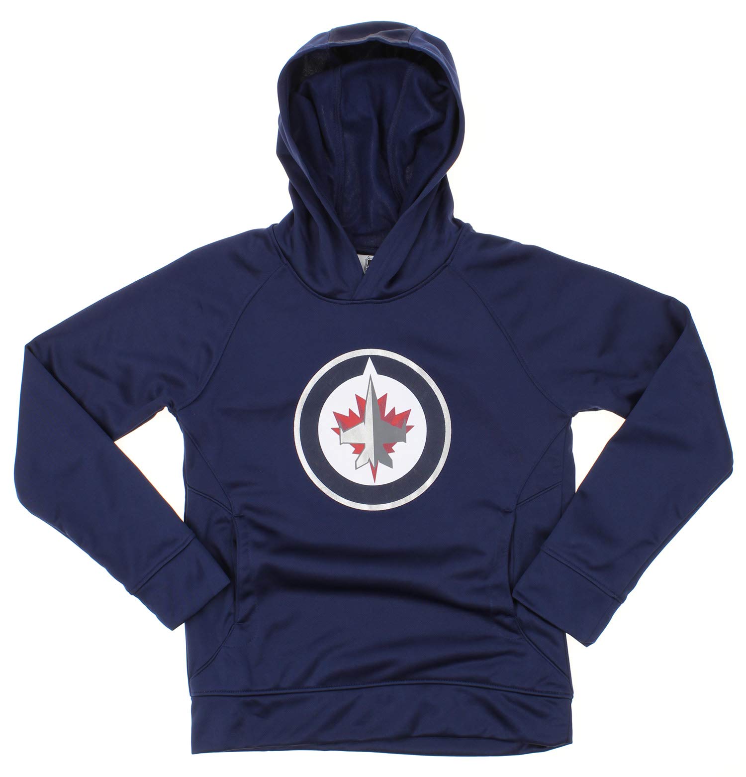 Outerstuff NHL Youth Boys (8-20) Team Color Performance Hoodie and Tee Combo Set, Winnipeg Jets Small (8)