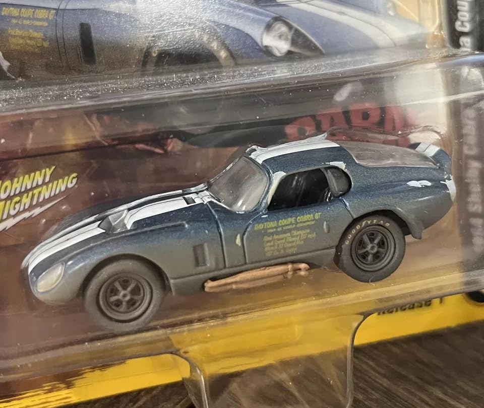 マーシュ　コブラ　デイトナ　クーペ　ニュルブルクリンク１９６５年　No.５６　白 シェルビーコブラデイトナクーペ 水彩画 - sportscar graphic