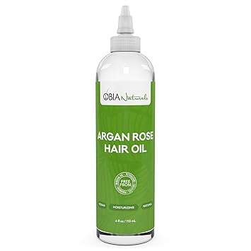 OBIA Naturals Argan Rose Hair Oil, 4oz