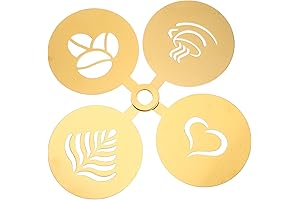 Fresh and Fancy Coffee Stencils