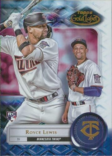 2022 Topps Gold Label Class 1#86 Royce Lewis Minnesota Twins Rookie Baseball Card - GotBaseballCards