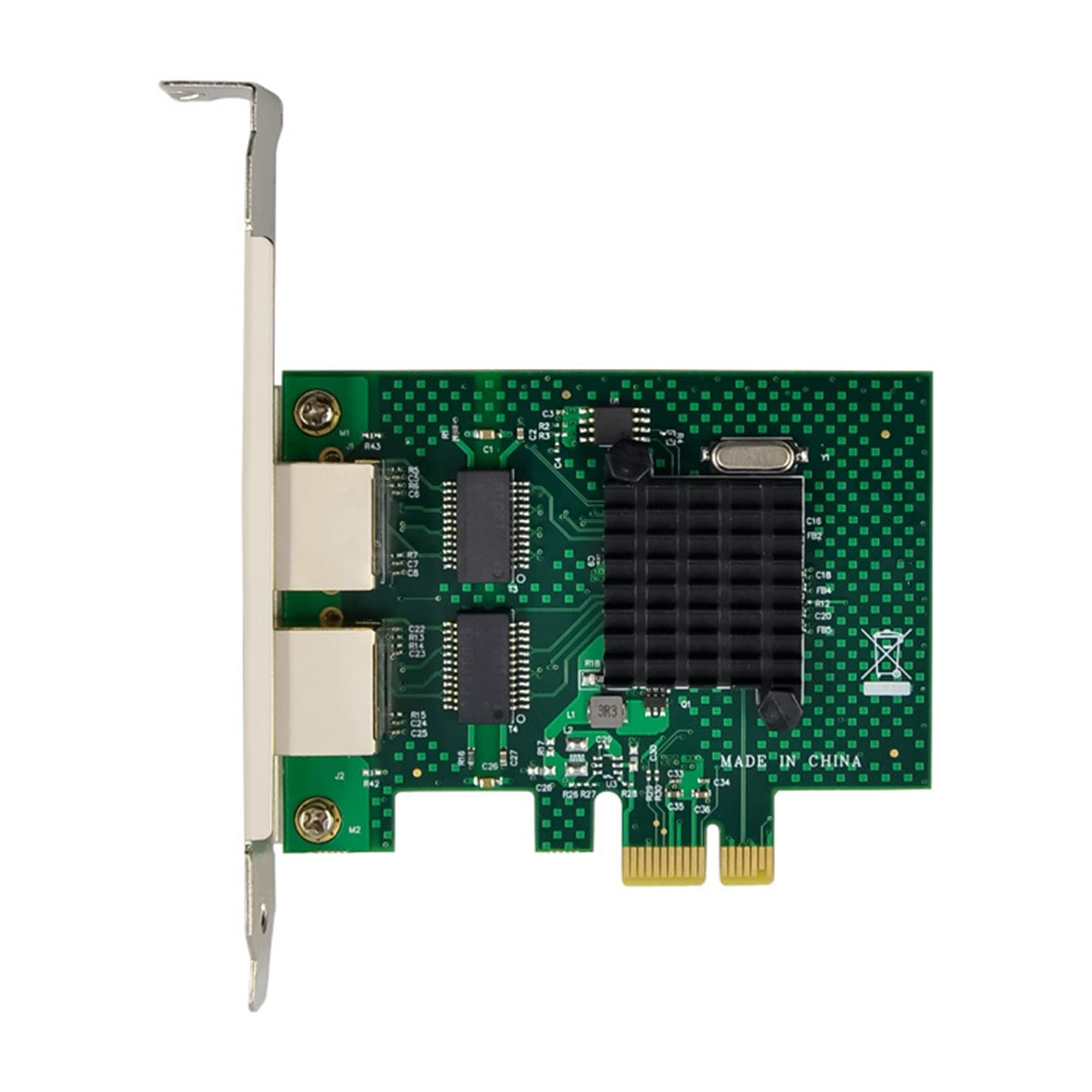 Scheda Di Rete PCIe X1 2 Porte RJ45 Gigabit Ethernet – Chip Broadcom BCM5720, Profilo Basso E Alto, Per Server E Desktop