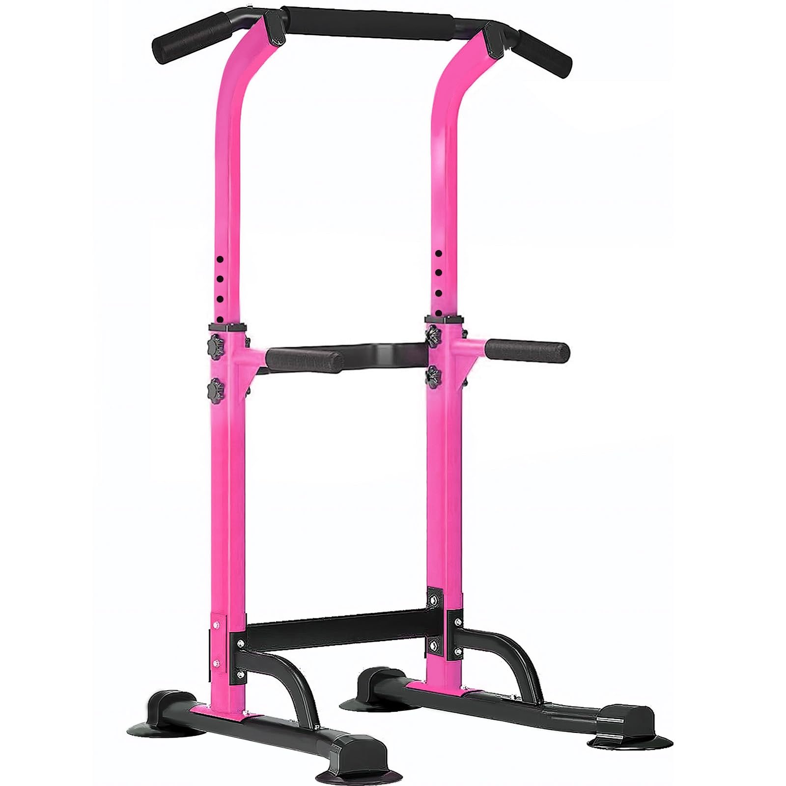 SogesPower Power Tower Dip Station Pull Up Bar Station for Home Gym