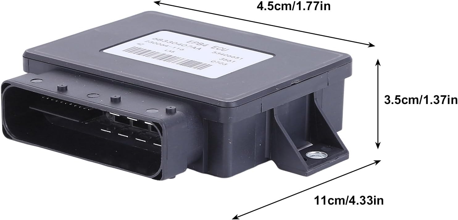 68330407AA Parking Brake Control Module Compatible for Jeep Cherokee 2.4L 2014 2015 2016 2017 2018 Replaces 68330407AA 68438392AA 68148902AC