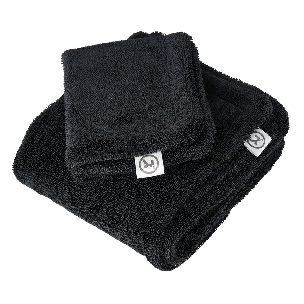 ズボラ洗車 ズボラTOWELが進化して完全リニューアル!!! 秒で拭き上げ時短洗車タオル 重くなり過ぎない設計 高い吸水性で広々使えるL判 機動力特化のS判 2枚セットで拭き上げ完全網羅 ズボラタオル マイクロファイバー クロス 洗車 洗車用品 カー用品