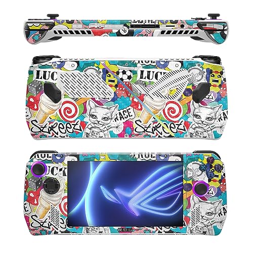 Image of MightySkins Skin Compatible with Asus ROG Ally - Puppy Fall | Protective, Durable, and Unique Vinyl Decal wrap Cover | Easy to Apply, Remove, and Change Styles