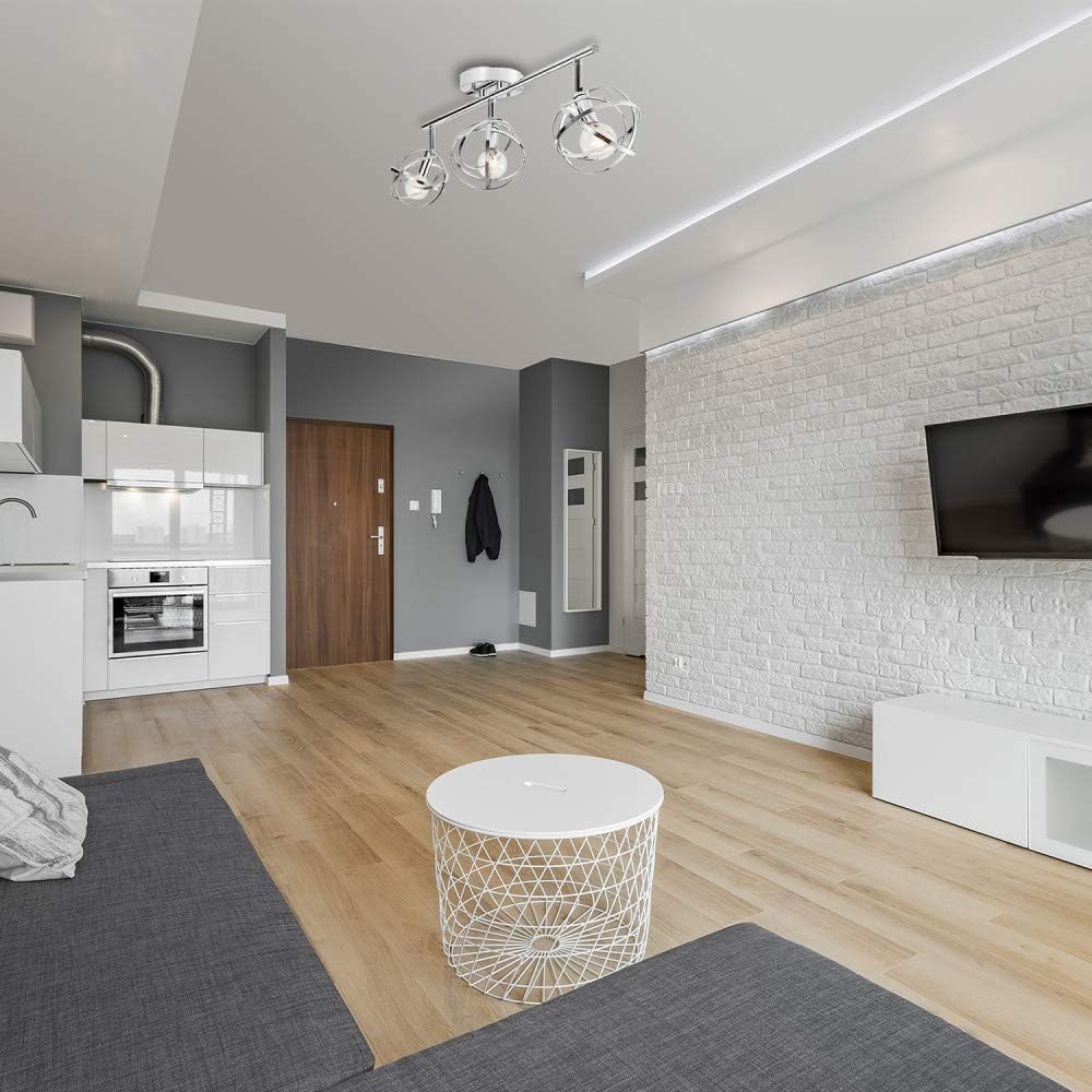 Frее Shірріng оƒƒеr Tatum 3-Light Track Lighting, Chrome,59362